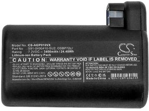 Batéria pre série Electrolux RX, Pi a AEG RX, 3400 mAh