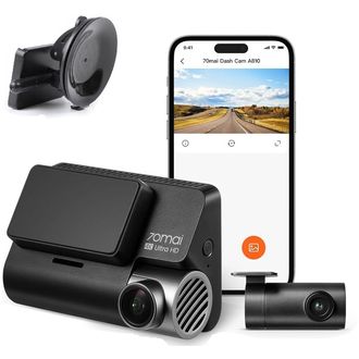 70mai 4K A810 Dash cam + HDR zadná kamera + držiak kamery