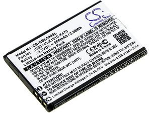 Batéria pre Saiet Lumina/Ready/Single, Brondi Amico Favoloso, Gigaset GI390/590 a iné, 800 mAh, L