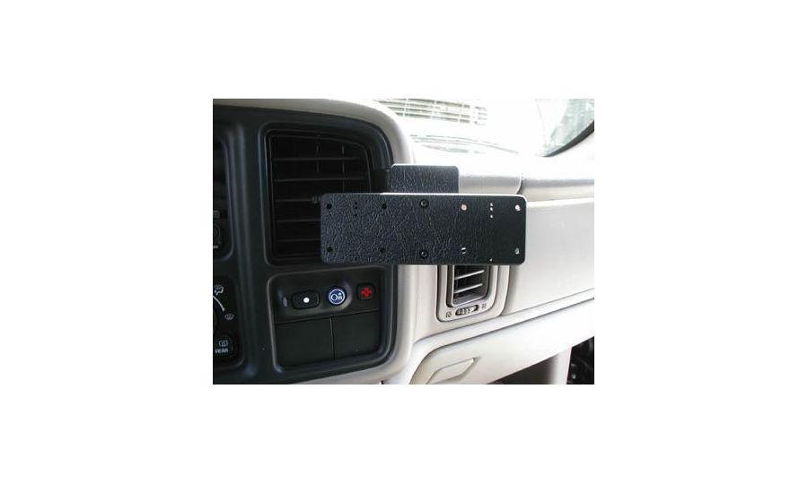 Montážna doskaBrodit pre dva držiaky ProClip s predvŕtanými otvormi AMPS, 145x60x5mm