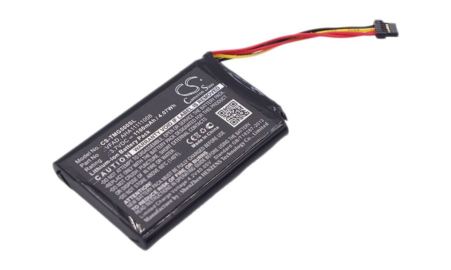 Batéria pre TomTom GO 5000, 5100, 6000, 6100, 6200, Pro 5250, 1100mAh, Li-ion
