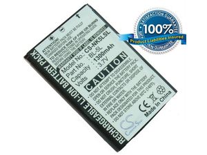 Batéria (ekvivalent BP-5L) pre Nokia 7710, 9500, E61, E62, N92, N800, Li-Ion 3.7V 1300mAh