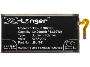 Batéria pre LG V40 ThinQ, G8 ThinQ a ďalšie, 3400 mAh, Li-Pol