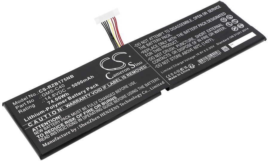Batéria pre Razer Blade Pro 17, Blade Pro 2015, Blade Pro 2013 a ďalšie, 5000 mAh, Li-Pol
