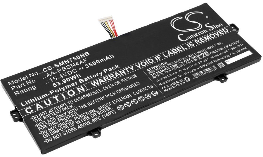 Batéria pre Samsung Galaxy Book Flex Alpha NP730QCJ, Mystic Silver NP750XDA a ďalšie, 3500 mAh, Li-Po