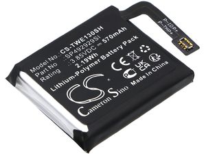 Batéria pre hodinky Ticwatch Pro 3, 570 mAh, Li-Pol
