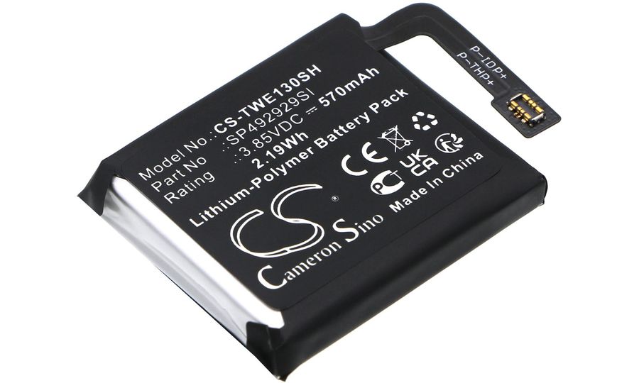 Batéria pre hodinky Ticwatch Pro 3, 570 mAh, Li-Pol
