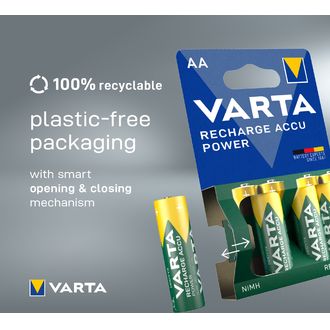 Varta Recharge Accu Power AA 2600mAh, 2ks dobíjacích batérií