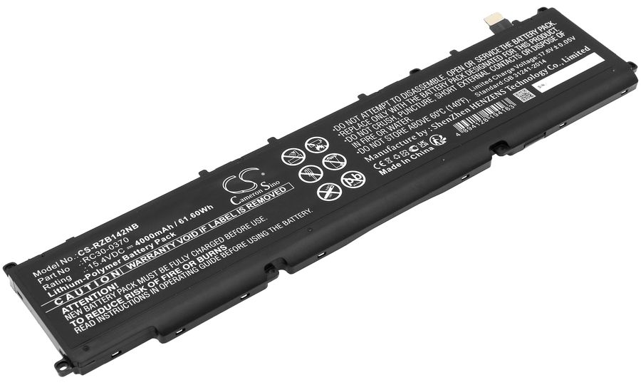 Batéria pre Razer Blade 14 AMD Ryzen 9 5900HX, Nvidia GeForce RTX 3060 a ďalšie, 4000 mAh, Li-Ion