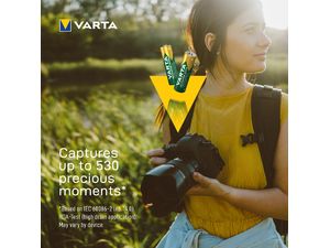 Varta Recharge Accu Power AA 2600mAh, 2ks dobíjacích batérií