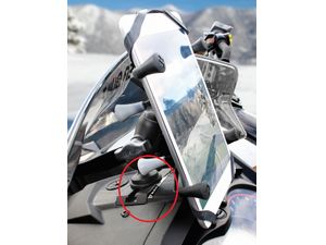 RAM Mounts Držiak T-Groove Tough-Track s 1,5"guľovým čapom, RAP-375U
