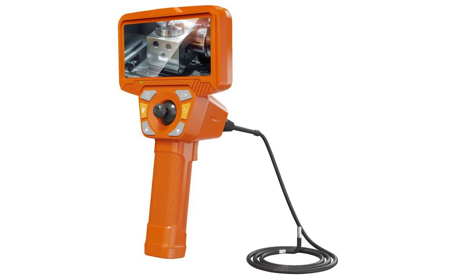 Priemyselný endoskop VSNDT VS-LA3930 s 5" HD LCD displejom, 3,9 m sondou s podsvietením, 3 m kábel