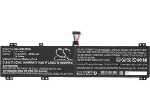 Batéria pre Lenovo Legion 5 15arh7h 82rd0002sb a ďalšie, 5100 mAh