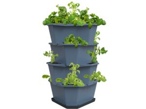 Gusta Garden PAUL POTATO 4-vrstvový samozavlažovací kvetináč, modrý