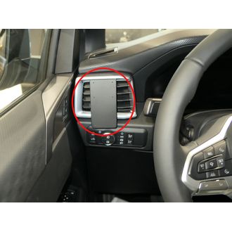 Brodit Montážny držiak ProClip na Volkswagen Amarok 24-25, vľavo na mriežke ventilácie