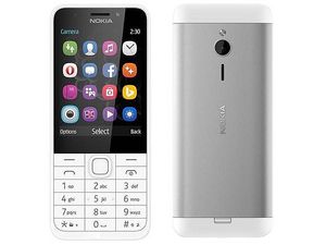Nokia 230, biela a strieborná