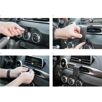 Brodit ProClip montážna konzola pre Fiat 124 Spider 17-22, na stred