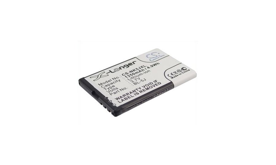 Batérie pre Nokia X6, N900, 5230, 5800 XM, (ekv. BL-5J) Li-ion 3,7V 1350mAh