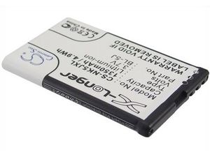 Batérie pre Nokia X6, N900, 5230, 5800 XM, (ekv. BL-5J) Li-ion 3,7V 1350mAh