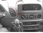 Brodit ProClip montážna konzola pre Mercedes Benz Sprinter 00-06 (len manuál), na stred vľavo