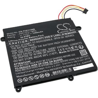 Batéria pre Toshiba Portege Z10T-A, Portege Z10T-A-102, Portege Z10T-A-112 a ďalšie, 3300 mA, Li-Pol