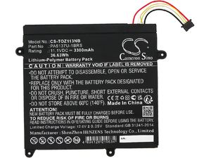 Batéria pre Toshiba Portege Z10T-A, Portege Z10T-A-102, Portege Z10T-A-112 a ďalšie, 3300 mA, Li-Pol