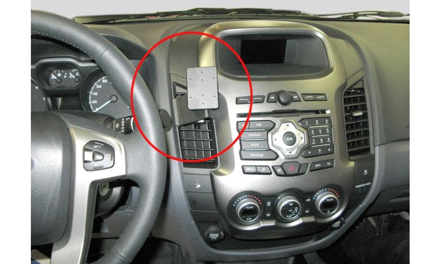 Brodit ProClip montážna konzola pre Ford Ranger 12-15, na stred vľavo