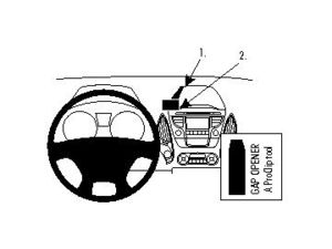 Brodit ProClip montážna konzola pre Hyundai ix35 10-13, na stred