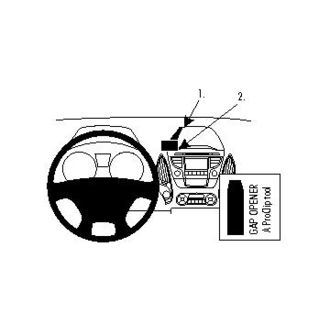 Brodit ProClip montážna konzola pre Hyundai ix35 10-13, na stred