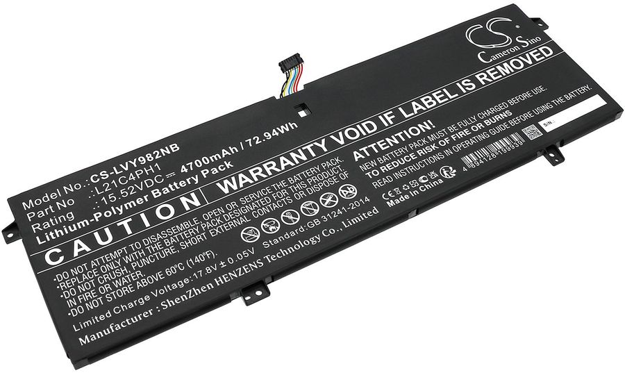 Batéria pre Lenovo Yoga Slim 9 14iap7, 4700 mAh, Li-Pol