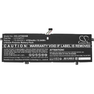 Batéria pre Lenovo Yoga Slim 9 14iap7, 4700 mAh, Li-Pol