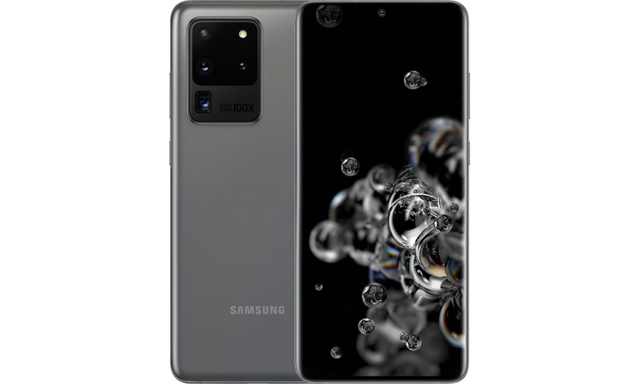 Samsung Galaxy S20 Ultra 5G 512GB, sivá