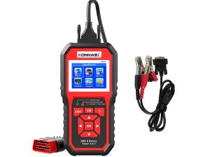 Konnwei KW870 autodiagnostika OBD II skener + tester batérií 6 - 12V