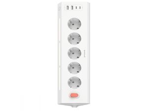 Predlžovací kábel Proove Prism (5AC + 2 Type-C + 2 USB) 1,6 m