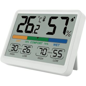 Teplomer LCD s vlhkomerom