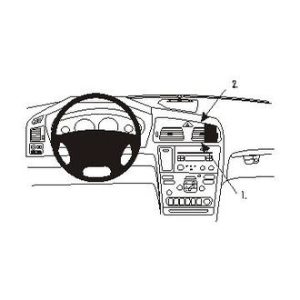 Brodit ProClip montážna konzola pre Volvo V70 (New)/XC70 00-08, na stred
