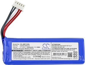 Batéria pre JBL Flip 4 , 3000mAh, Li-Pol