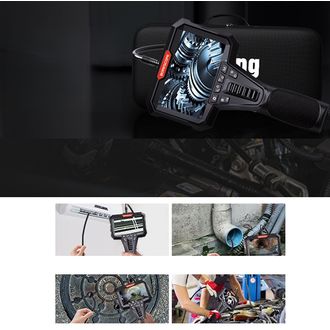 Endoskop VSNDT VS-Y4039 so 4,3" displejom IPS HD, 3,9 m sonda, 2 m kábel