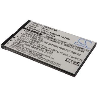 Batéria pre Nokia Asha 300, C5-03, E75, E66, 8800, 6600s (ekv. BL-4U) , Li-ion 3,7 V 1000mAh