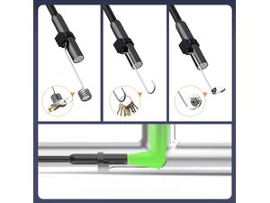 Endoskop Inskam C30 so 4,3" displejom, 8,5 mm sondou, duálnou kamerou, 5 m kábel, poškodený obal