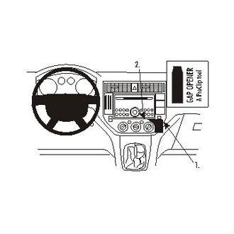 Brodit ProClip montážna konzola pre Ford C-Max 04-10/Kuga 08-12, na stred