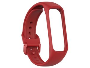 Mobilly remienok pre Samsung galaxy fit 2, silikónový, červený