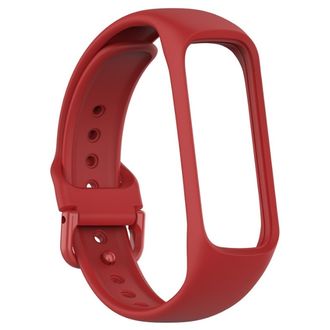 Mobilly remienok pre Samsung galaxy fit 2, silikónový, červený