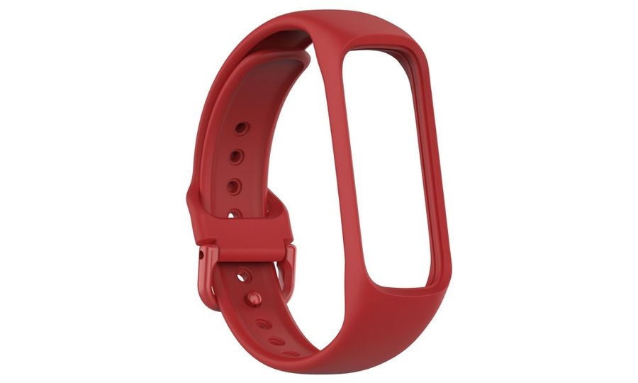 Mobilly remienok pre Samsung galaxy fit 2, silikónový, červený