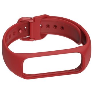 Mobilly remienok pre Samsung galaxy fit 2, silikónový, červený