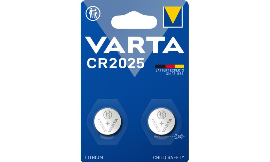 Varta CR 2025, 2 batérie