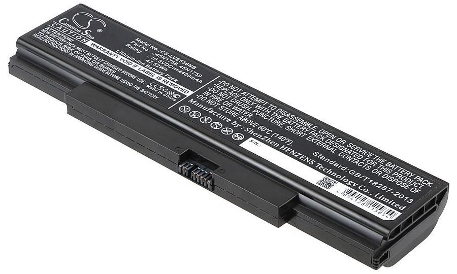 Batéria pre Lenovo Thinkpad E550, E555, E560, E565, Edge E550, E555, 4400 mAh, Li-Ion