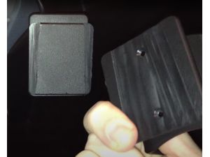 Brodit MoveClip pre ľahké odobratie držiaku, samolepiace, pre 2 zariadenia + 1 montáž