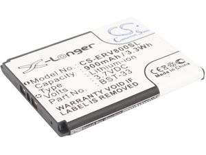 Batérie pre Sony Ericsson W595, K790i, K800i, W850i, W900i, W950i, (ekv.BST-33) Li-ion 900mAh