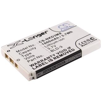 Batérie pre Nokia 7250i, 6610, 6585, 6560, 6200, 6220, (ekv. BLD-3) Li-Ion 1000mAh